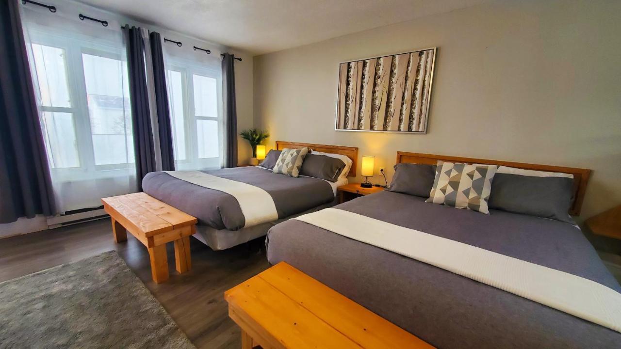 Motel Lofts Fleuve Et Montagnes Sainte-Anne-de-Beaupré Exterior foto